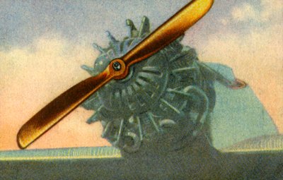 Schwarz Propeller-Werk -yhtiön valmistama puinen lentopotkuri, 1932. tekijältä Unbekannt
