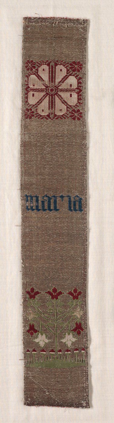 Kudottu nauha, 1300-1400. tekijältä Unbekannt