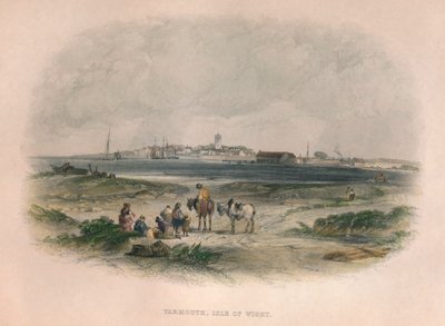 Yarmouth, Isle of Wight, 1800-luku. tekijältä Unbekannt