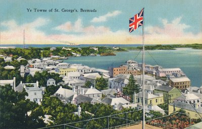 Ye Towne St. Georgesista, Bermuda, 1900-luvun alku. tekijältä Unbekannt