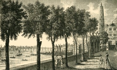 Yorkin portaat ja vesitorni, 1881. tekijältä Unbekannt