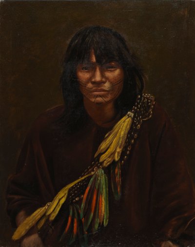 Zaparo Intiaani, n. 1890-1892. tekijältä Unbekannt
