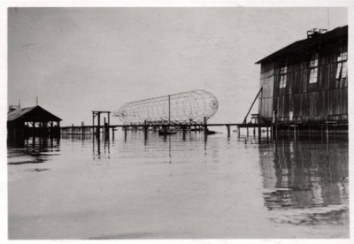 Zeppelin LZ 6 rakenteilla, Saksa, 1909 1933 tekijältä Unbekannt
