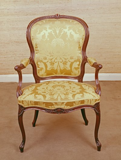 Nojatuoli, Hepplewhiten suunnittelema, noin 1770. tekijältä Unbekannt Unbekannt