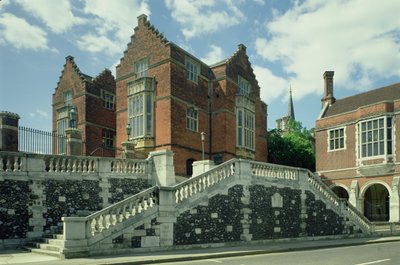Harrow Schoolin ulkopuoli, Middlesex tekijältä Unbekannt Unbekannt
