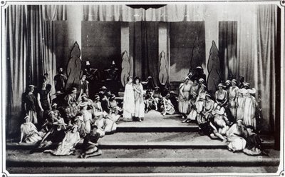 Händelin oratorion Semele ensiesitys Englannissa. 1925 tekijältä Unbekannt Unbekannt