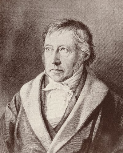 Georg Hegel tekijältä Unbekannt Unbekannt