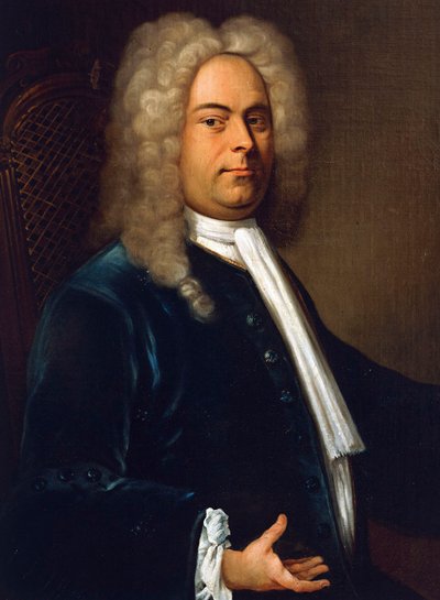 George Frideric Händel (yksityiskohta) tekijältä Unbekannt Unbekannt