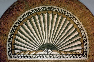 Shell mosaiikki, Insula II -rakennus I 130-150 jKr tekijältä Unbekannt Unbekannt