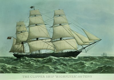 Clipper-alus "Highflyer", 1111 tonnia tekijältä Unbekannt Unbekannt
