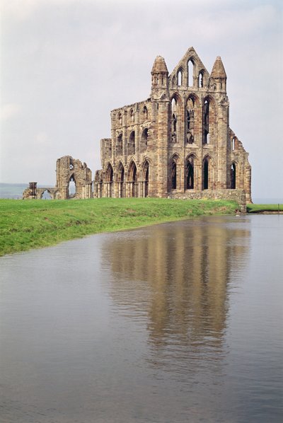 Näkymä Whitby Abbeysta, North Yorkshiresta tekijältä Unbekannt Unbekannt