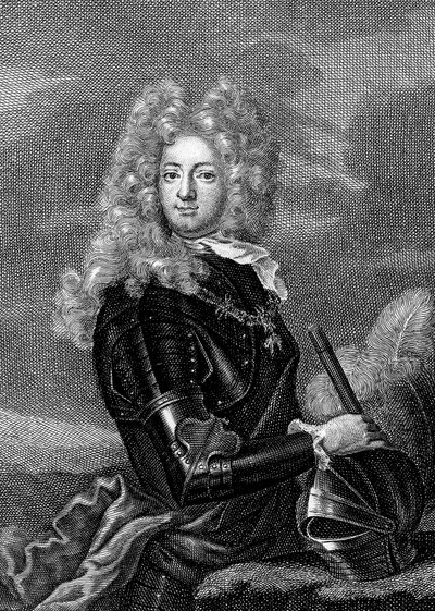 Adrien Maurice Ayenin kreivi 1678-1766 , Noaillesin 3. herttua (kaiverrus). tekijältä Unbekannter Künstler