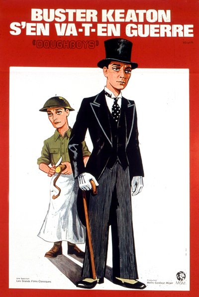Edward Sedgwickin Doughboys-elokuvajuliste Buster Keatonin ja Sally Eilersin kanssa 1930 tekijältä Unbekannt