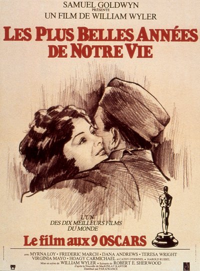Affiche du elokuva Elämämme parhaat vuodet, WilliamWyler 1946 tekijältä Unbekannt