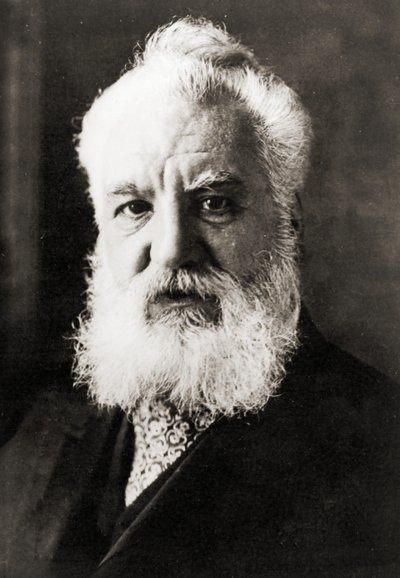 Alexander Graham Bell, noin 1920 (s/w-kuva) tekijältä Unbekannter Künstler