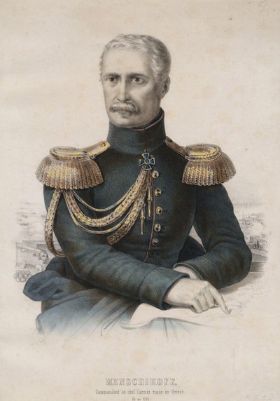 Alexandre Sergueevich Menchikov - Prinssi Aleksanteri Sergejevitš Menšikov tekijältä Unbekannt