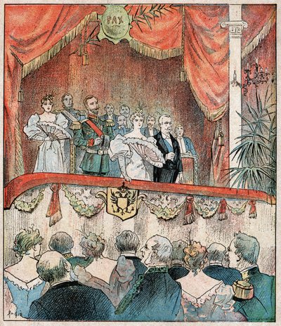 Ranskan ja Venäjän liitto. Ranskan venäläinen liitto. tekijältä Nicolas Liez