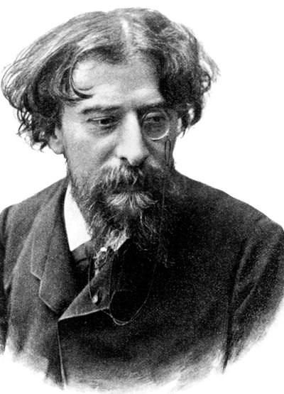 Alphonse Daudet (1840-1897) Ranskalainen kirjailija n. 1892 (kaiverrus). tekijältä Unbekannter Künstler