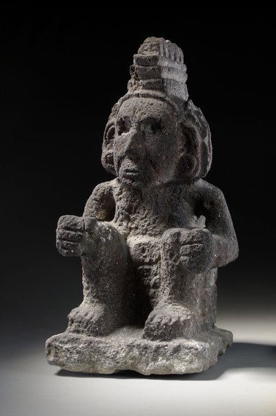 Atsteekkien kivihahmo Macuilxochitlista, n. 1200-1521 tekijältä Unbekannt