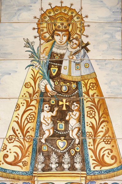 Annunciation basilika : Espanjalainen Neitsyt, Nasaret, Israel tekijältä Unbekannt