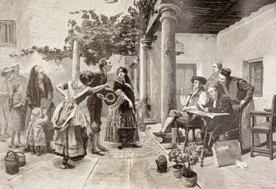 Ennen kuin pormestari julkaisi Barcelonan espanjalaisen taiteilijan Julio Wormsin kuvitteellisen maailman maalauksen jälkeen. tekijältä Unbekannt
