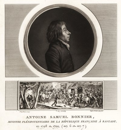 Antoine Samuel Bonnier, Ranskan tasavallan täysivaltainen ministeri tekijältä Unbekannt