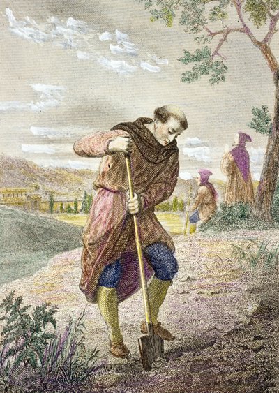 Armand Jean Le Bouthillier de Rance (1626-1700) apotti ja trappistisistertsiläisten perustaja. tekijältä Unbekannter Künstler