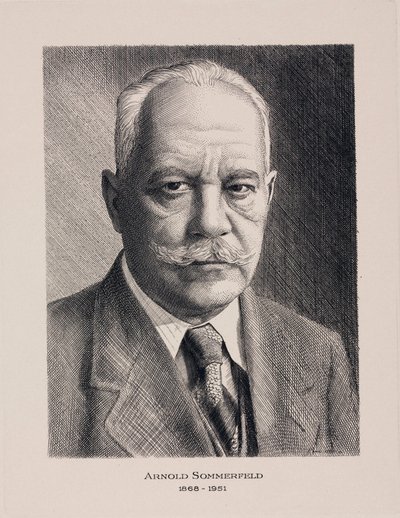 Arnold Sommerfeld, saksalainen fyysikko, 1930 tekijältä Unbekannt