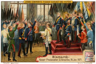 Bismarck Versaillesissa tekijältä Unbekannt