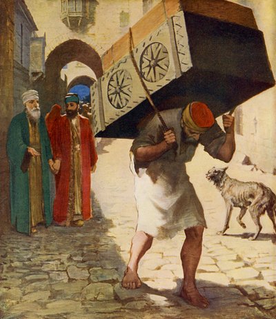 Taakan kantaja, Jerusalem tekijältä Unbekannter Künstler