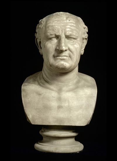 Keisari Vespasianuksen rintakuva (Titus Flavius Vespasianus) (9-79) tekijältä Unbekannt