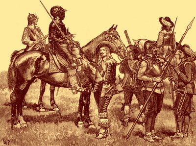 Cavalier Soldiers - Englannin sisällissota tekijältä Unbekannter Künstler