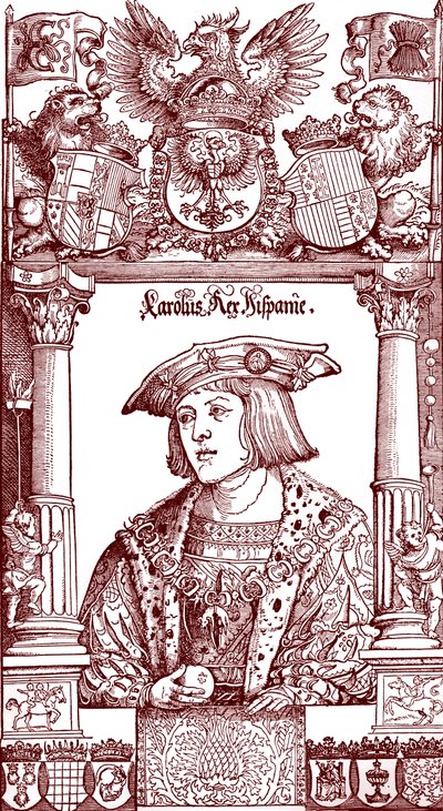 Charles V tekijältä Unbekannter Künstler