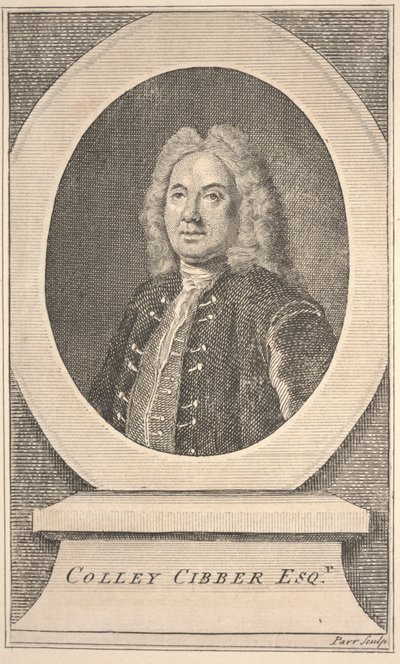 Colley Cibber, Esqr. tekijältä Unbekannter Künstler