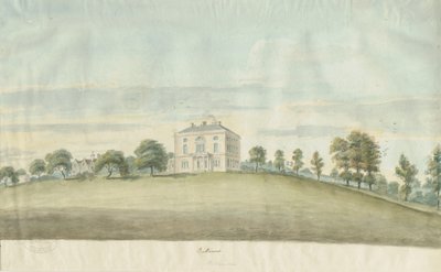 Colton - Bellamore House: akvarellimaalaus ja [c 1800] tekijältä Unbekannt