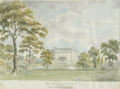 Colwich - The Mount: akvarellimaalaus, nd [?1700-luvun loppu] tekijältä Unbekannt