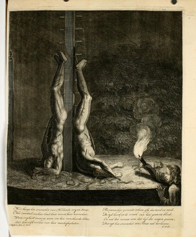 Cornelis Huyberts - Brothers De Witt Groene Zoodjella Haagissa (yö) endoodderdoorlugtig00hoev 0752 tekijältä Unbekannter Künstler