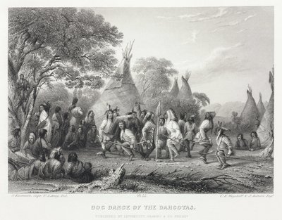 Dog Dance of the Dahcotas [sic], Pohjois-Amerikka tekijältä Unbekannt