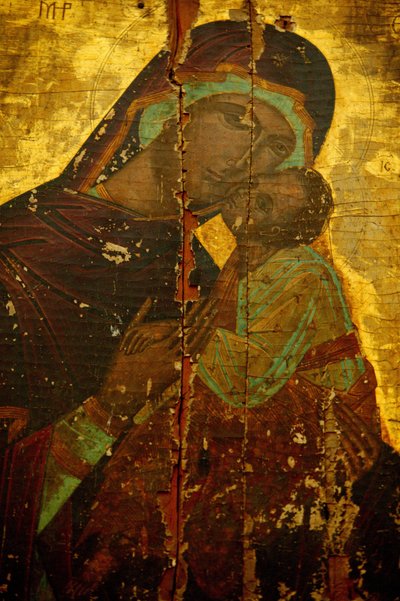 Església dels 49 Màrtirs. La verge Maria. segle XVIII.finès tekijältä Unbekannt