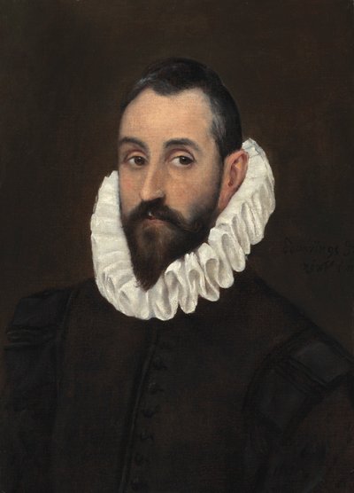 El Greco - Herrasmiehen muotokuva 2020 NYR 18715 0026-102907 tekijältä Unbekannter Künstler