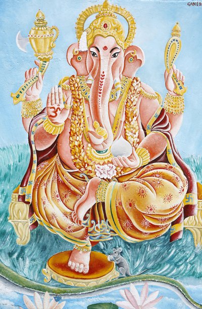 Elefanttipäinen hindujumala Ganesh, Kathmandu, Nepal tekijältä Unbekannt