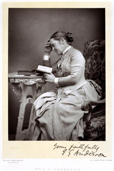 Elizabeth Garrett Anderson, lääkäri, n. 1880-luku tekijältä Unbekannt