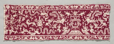 Brodeerattu nauha, 1500-1600-luku tekijältä Unbekannt