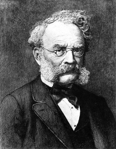 Ernst Werner von Siemens, saksalainen sähköinsinööri ja keksijä, n. 1880 tekijältä Unbekannt