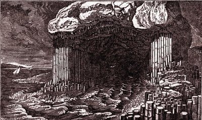 Fingalin luola Staffa It tekijältä Unbekannter Künstler