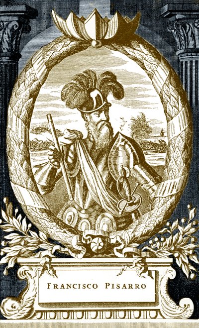 Francisco Pizarro tekijältä Unbekannter Künstler