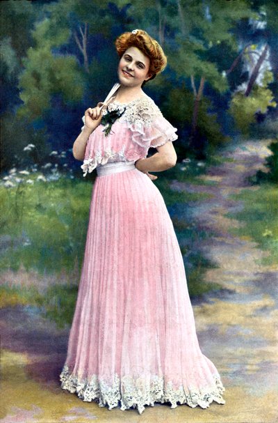 Ranskalainen muoti vuonna 1902 (painettu) tekijältä Unbekannter Künstler