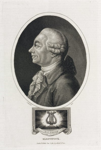 Friedrich Gottlieb Klopstock, saksalainen runoilija tekijältä Unbekannt