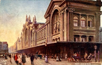 Gare du Nord, Pariisi tekijältä Unbekannter Künstler