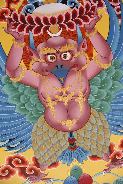 Garuda. Angerin luostari, Kathamud, Nepal tekijältä Unbekannt